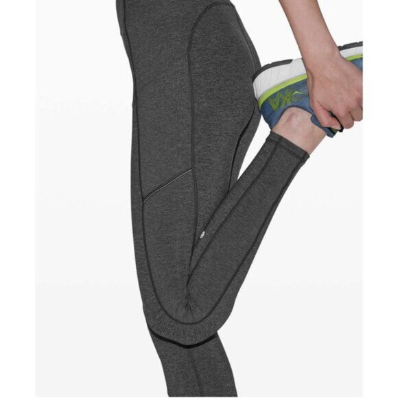 Lululemon Speed Up Tight Leggings Side Phone Pockets High Rise Waisted Tall Long - Picture 6 of 13